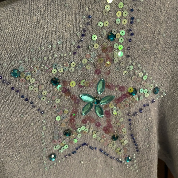 ⭐️RARE Y2K Vintage Moda International Victoria’s Secret Fitted Sweater - Picture 13 of 16